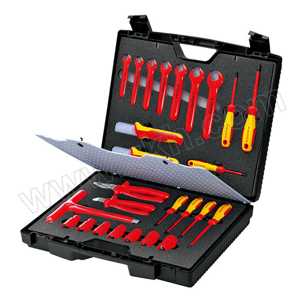 KNIPEX/凯尼派克 标准绝缘工具组套（内含26件电气安装绝缘工具） 98 99 12 26件 1套