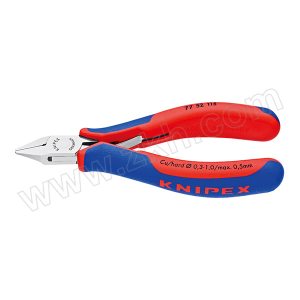 KNIPEX/凯尼派克 电子斜口钳 77 52 115 115mm 1把