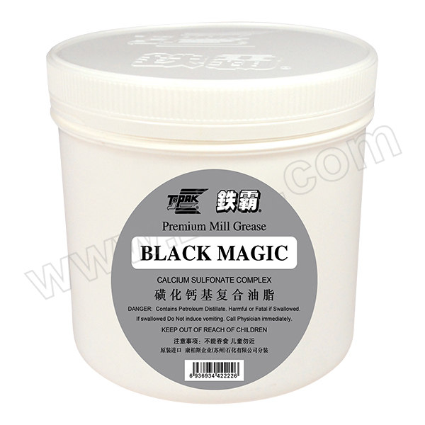 TRIPAK/铁霸 复合磺化钙基润滑脂 TRIPAK 7421 BLACK MAGIC 18KG 1桶