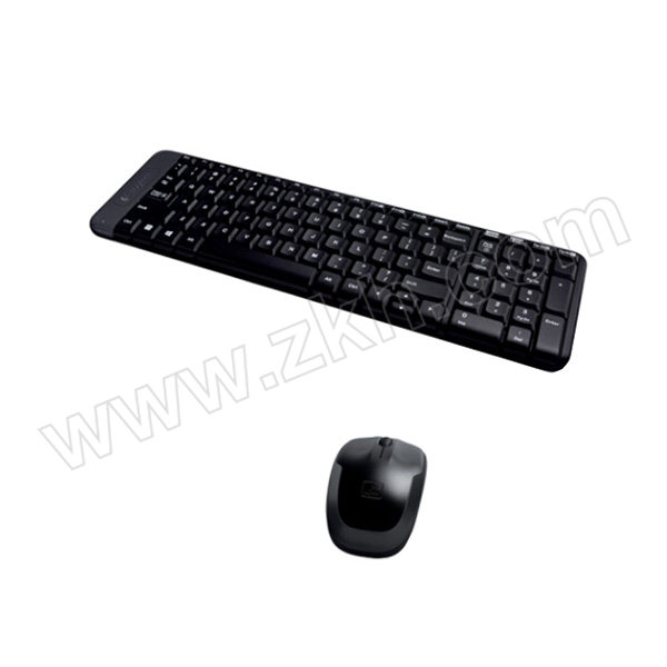 LOGITECH/罗技 无线鼠标无线键盘套装 安静键入 MK220 1套