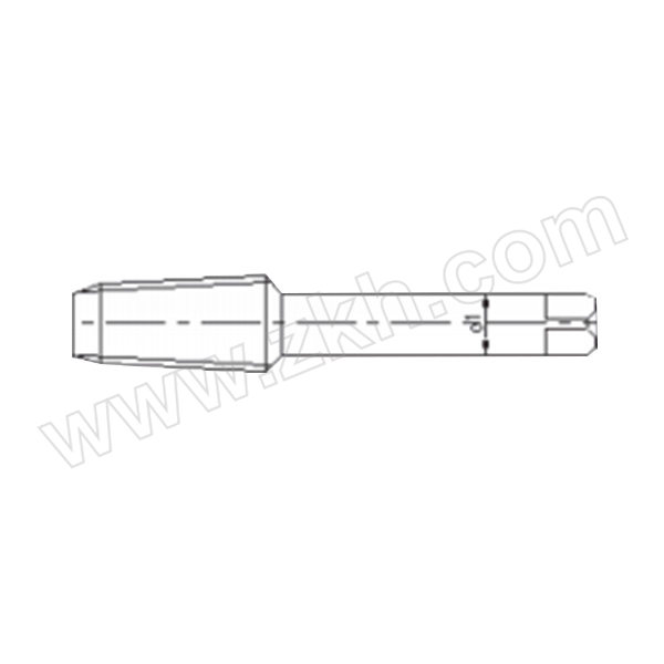 STWC/上工 ZG55°圆锥管螺纹丝锥HSS ZG 3/4 总长80mm 1支