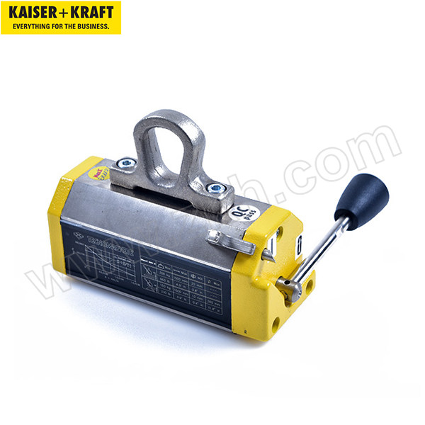 K+K/皇加力 永磁起重器 609989 能量类型平面物体,起重能力为300kg,圆形物体为150kg 1个