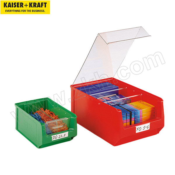 K+K/皇加力 前开口零件盒用前挡板 270113 用于前开口零件盒长x宽x高500x310x200mm 10个 1包