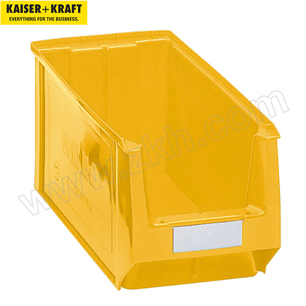 K+K/皇加力 前开口零件盒 269638 容量11.25L  黄色 10个 1包
