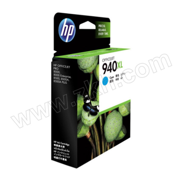 HP/惠普 940XL 墨盒 C4907AA 青色（大容量） 适用Officejet Pro 8000 8000A 8500 1件