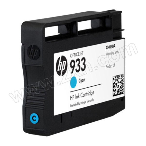 HP/惠普 933XL 墨盒 CN054AA 青色 适用HP Officejet 7110/7610/7612 1件