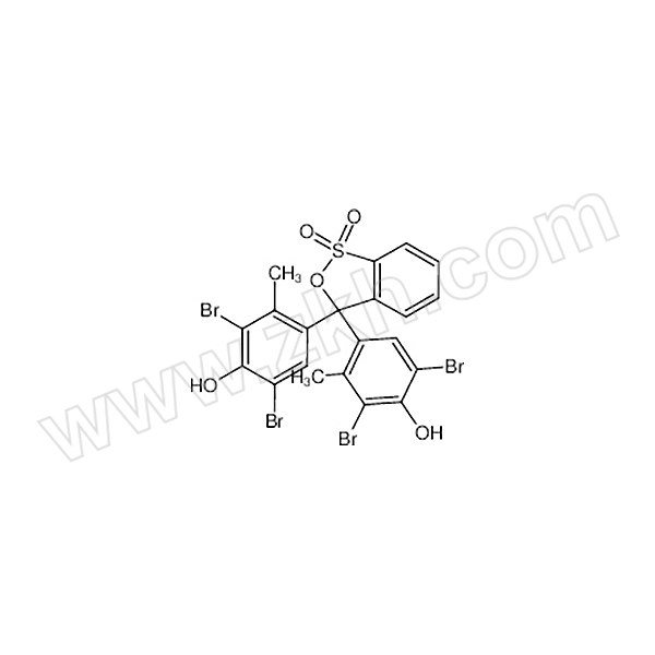 RHAWN/罗恩 溴甲酚绿 R006381-5g CAS号76-60-8 指标(pH3.8~5.4) 1瓶