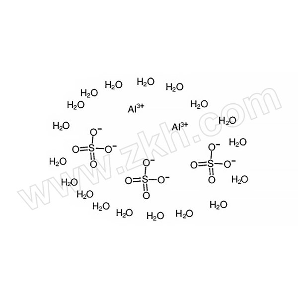 KESHI/科试 硫酸铝十八水 05.001.1417 CAS号7784-31-8 等级AR 99% 500g 1瓶