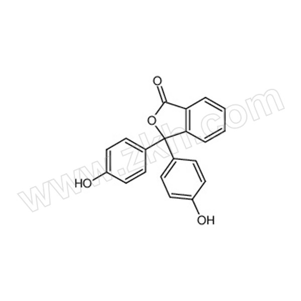 JHD/华大 酚酞 1.19501.020 CAS号77-09-8 等级IND 25g 1瓶