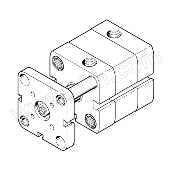 FESTO/费斯托 ADNGF系列紧凑型气缸 ADNGF-25-45-PPS-A-S2 537126 1个