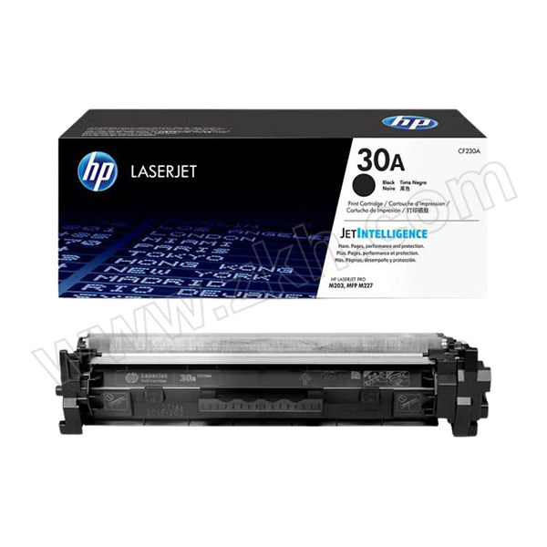 HP/惠普 30A硒鼓 CF230A 黑色 适用于227fdw/203dw打印机 1个