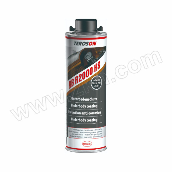 LOCTITE/乐泰 装甲底盘涂料 TEROSON RB R2000 HS 1L 黑色 1桶
