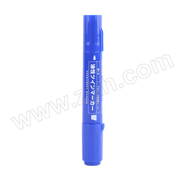 PLATINUM/白金 油性大双头蓝色记号笔 CPM-150 蓝色 1盒