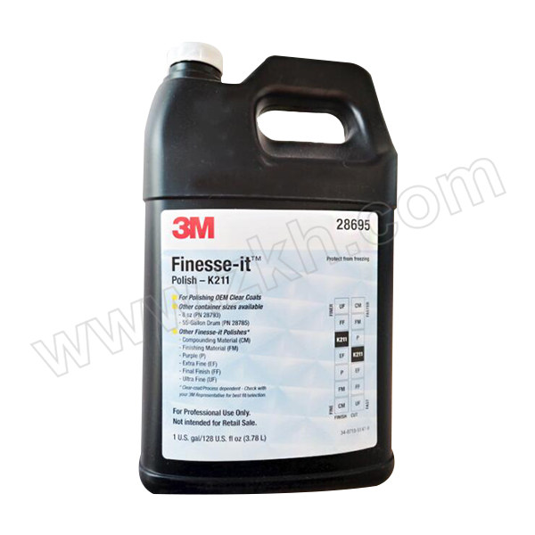 3M 抛光液 28695(K211) FINESSE-IT POLISH 1桶