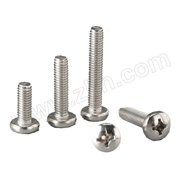 AOFENG/奥峰 GB818 十字槽盘头螺钉(H型) 不锈钢304 A2-70 本色 M4×25 1个