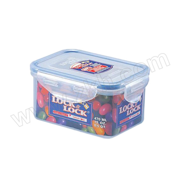 LOCK&LOCK/乐扣乐扣 塑料保鲜盒 HPL807 470mL 长方形 1个