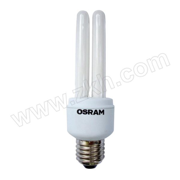 OSRAM/欧司朗 2U型节能灯 T3 230V 14W 865白光 E27 Φ45*158mm 1个