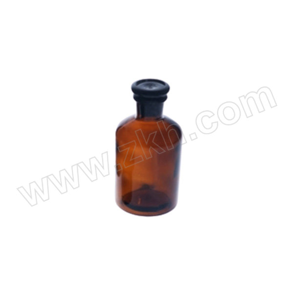 LEIGU/垒固 普料棕色细口试剂瓶 B-005655 500mL 1个