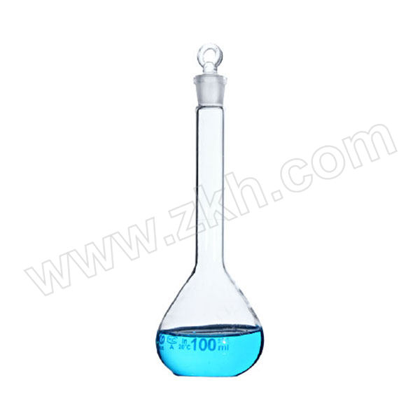 LEIGU/垒固 透明玻璃容量瓶 B-010108 100mL 1只