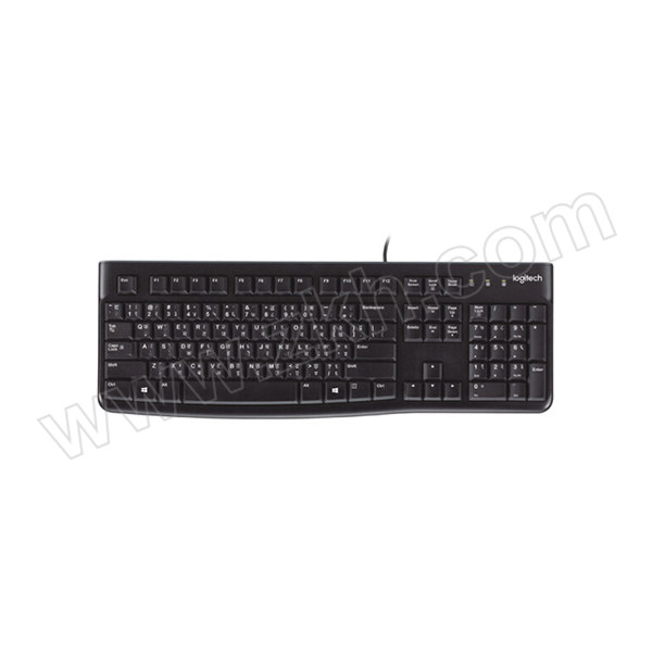 LOGITECH/罗技 有线键盘 K120 USB 黑色 1个