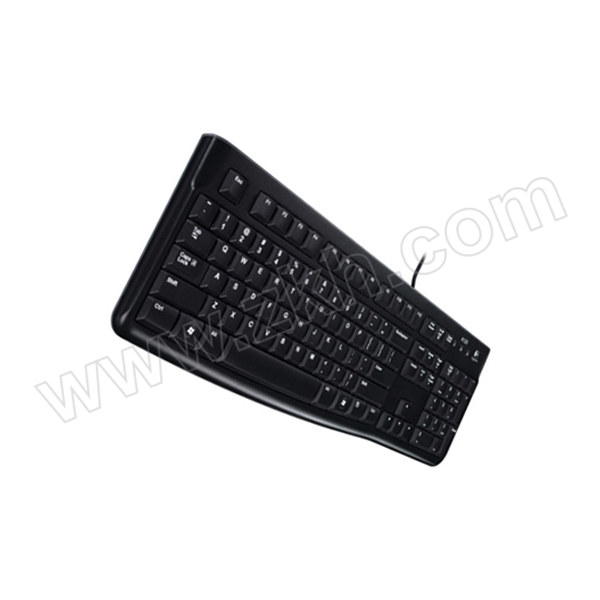 LOGITECH/罗技 有线键盘 K120 USB 黑色 1个
