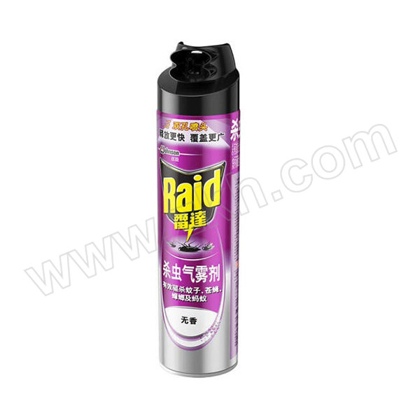RAID/雷达 杀虫气雾剂 6901586105414 600mL 无香型 1瓶