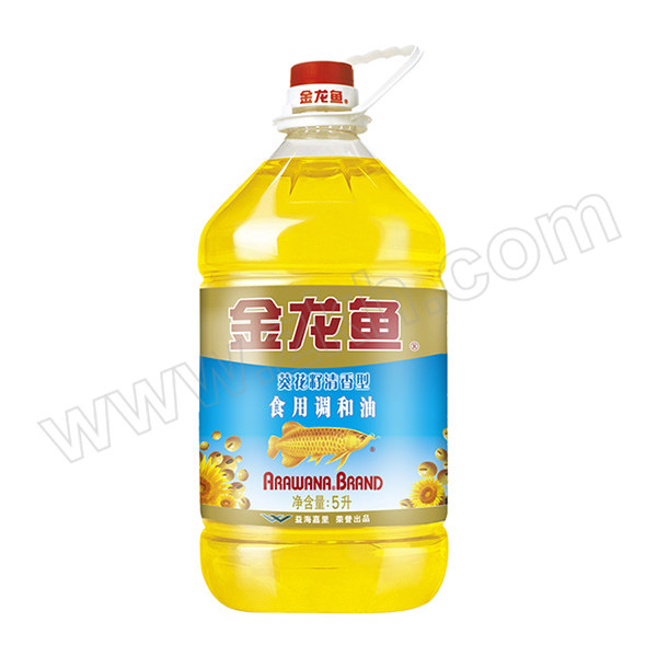 JINLONGYU/金龙鱼 食用调和油 葵花籽食用调和油 5L 1桶