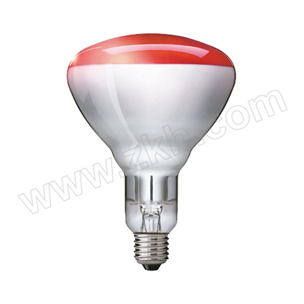 PHILIPS/飞利浦 红外线灯泡 BR125 IR 250W 230-250V E27 Red 1个