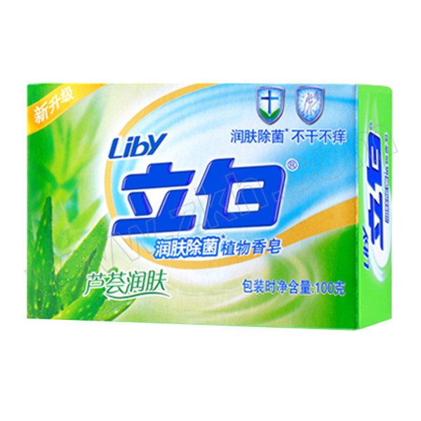 LIBY/立白 润肤除菌植物香皂 6920174742060 100g芦荟润肤 1块