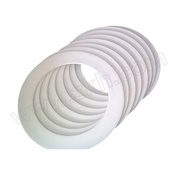 JF/捷丰 聚四氟乙烯硬垫片 DN50 107mm*61mm*1.5mm PN16,T=1.5mm,PTFE,RF面,HG/T20606-2009 1包