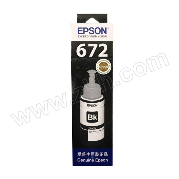 EPSON/爱普生 墨水 T6721 黑色 1盒
