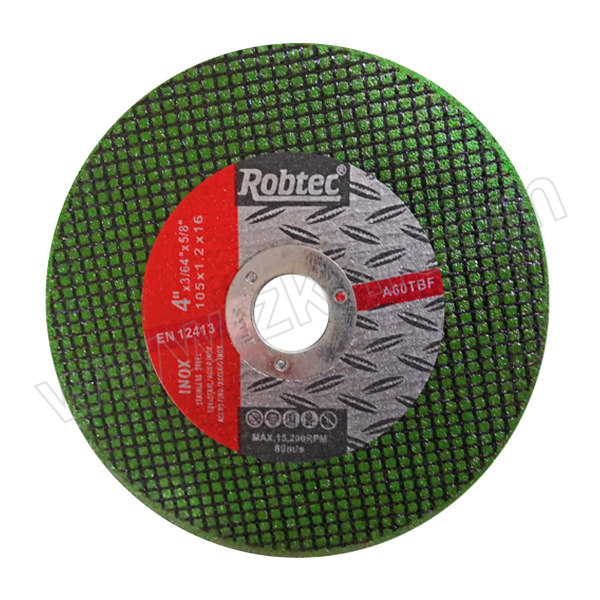 ROBTEC T41绿色双网不锈钢切割片 105×1.2×16G 1片