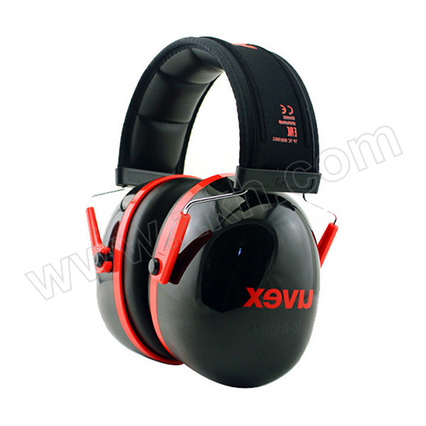 UVEX/优维斯 K3耳罩 2600003 SNR:33dB 红黑色 1副