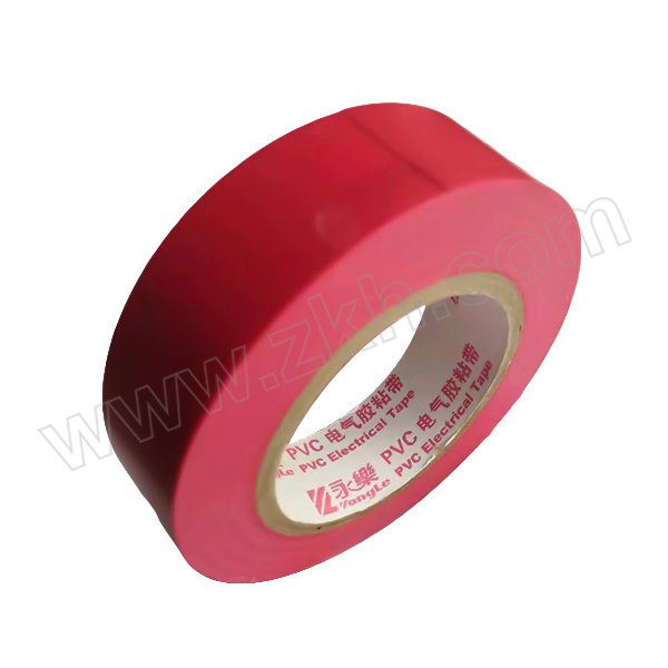 YONGLE/永乐 PVC电气绝缘胶带 SN-0136-红色 17mm×17m 1卷