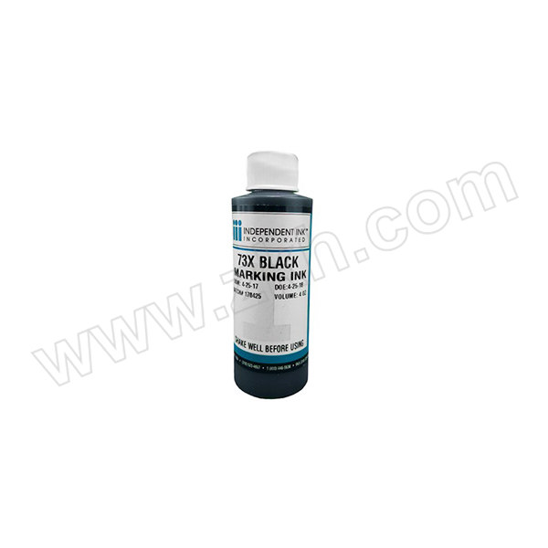 GENERAL/通用 INDEPENDENT INK 油墨 73X BLACK OPAQUE 4oz 1瓶