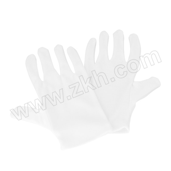 ZKH/震坤行 加厚纯棉礼仪手套 YSC300 均码 全棉 300±20g 10副 长25±1cm 1包