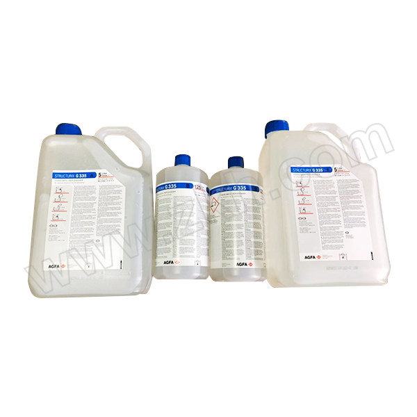 AGFA/爱克发 定影液 G335 含2桶5L A部分浓缩药液+2桶1.25L B部分浓缩药液 1套