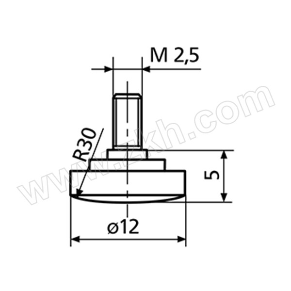 MAHR/马尔 908H硬质合金大球面测头 4360211 直径12mm 1个