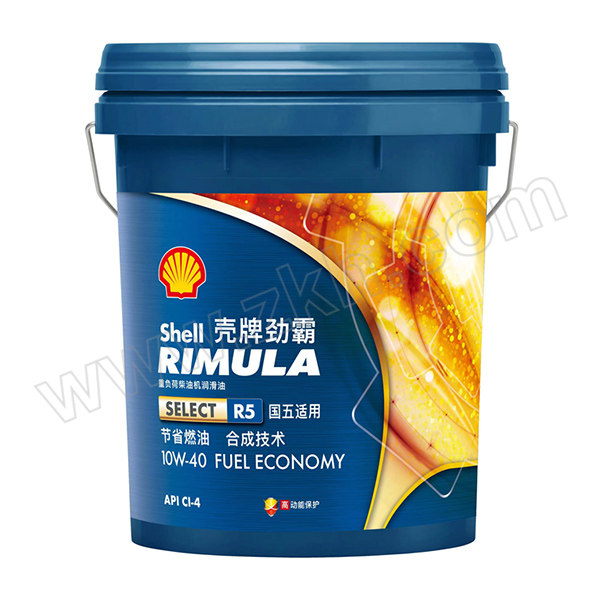 SHELL/壳牌 合成型柴机油 RIMULA-R5-E10W40 18L 1桶