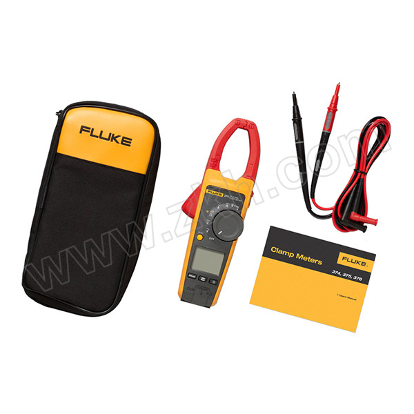 FLUKE/福禄克 真均方根交流/直流钳形表 FLUKE-374/CN 交流和直流模式下读取高达600V电压和600A电流 1台