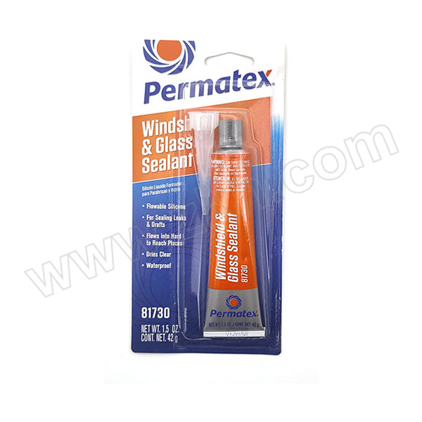PERMATEX/泰扬 挡风玻璃密封剂 81730 透明 42g 1支