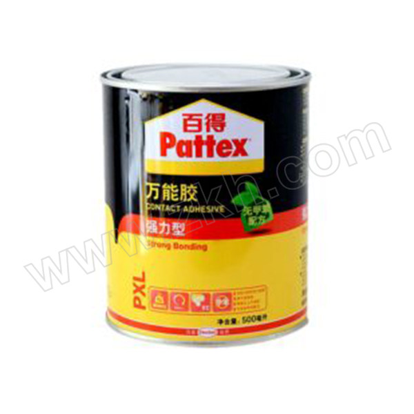 PATTEX/百得 强力型万能胶 PX05L 不添加甲醛 500mL 1罐