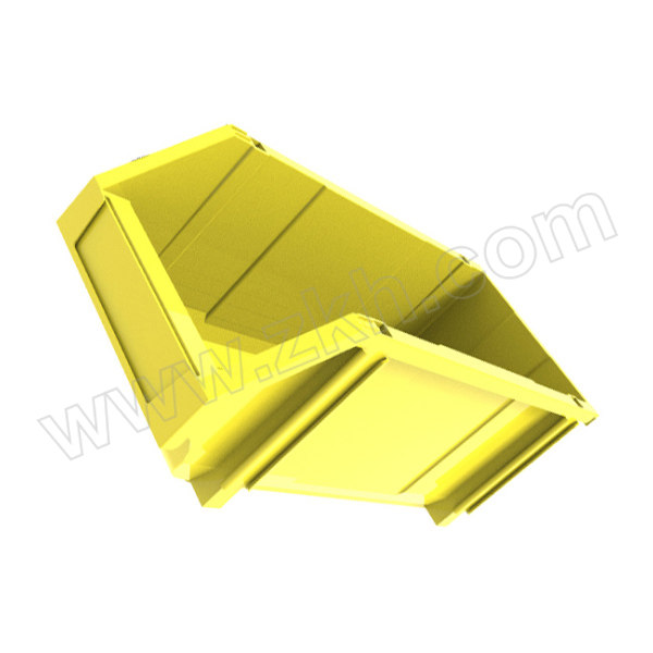 ANWENYING/安稳盈 组立背挂式零件盒 TK004_黄色 450×200×177mm(414×172×94mm) 黄色 1个