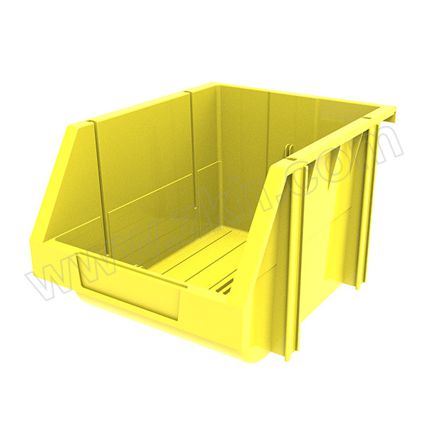 ANWENYING/安稳盈 组立背挂式零件盒（可纵向分隔） TK007_黄色 280×214×175mm(259×189×87mm) 黄色(不含分隔板) 1个