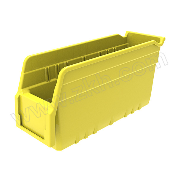 ANWENYING/安稳盈 精益物料盒 TK3115_黄色 300×100×150mm(280×79×88mm) 黄色 含透明牌 不含分隔板 1个