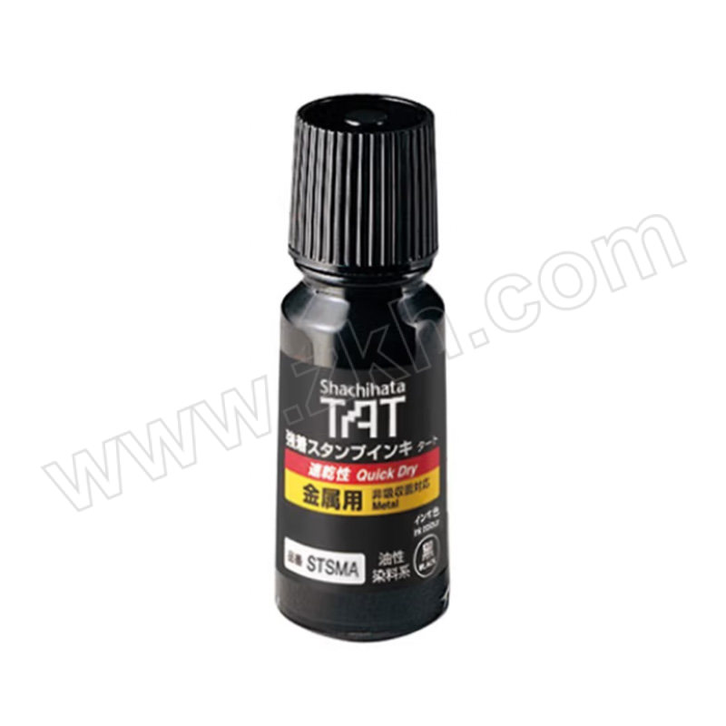 TAT/旗牌 金属用速干工业印油 XQTR-20-SMN-K 黑色 20ML 1瓶