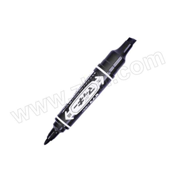 ZEBRA/斑马 MO-150 大麦奇双头油性记号笔 MO-150 黑色 粗头6.0mm 细头1.5-2.0mm 10支/盒 1盒