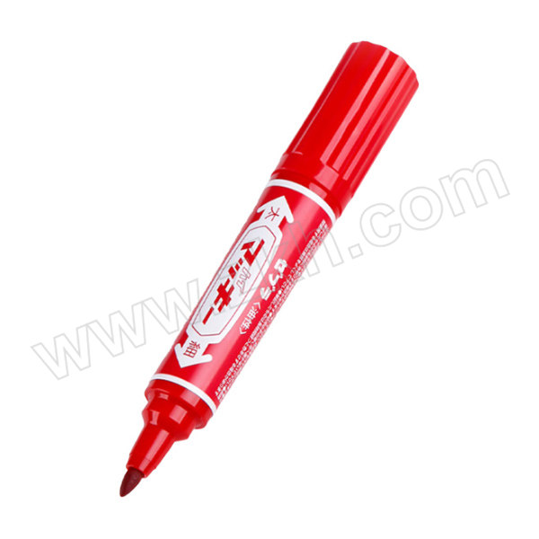 ZEBRA/斑马 MO-150 大麦奇双头油性记号笔 MO-150 红色 粗头6.0mm 细头1.5-2.0mm 10支 笔杆塑料材质 1盒