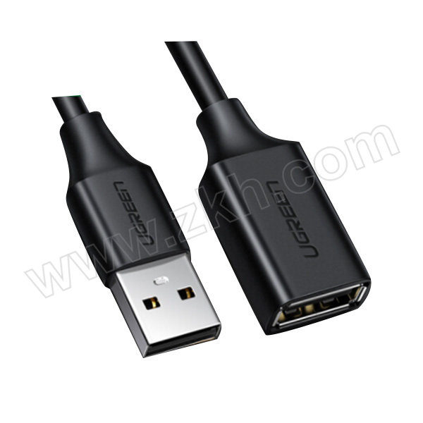 UGREEN/绿联 USB延长线 10317 USB2.0 圆线3m 黑色 1根