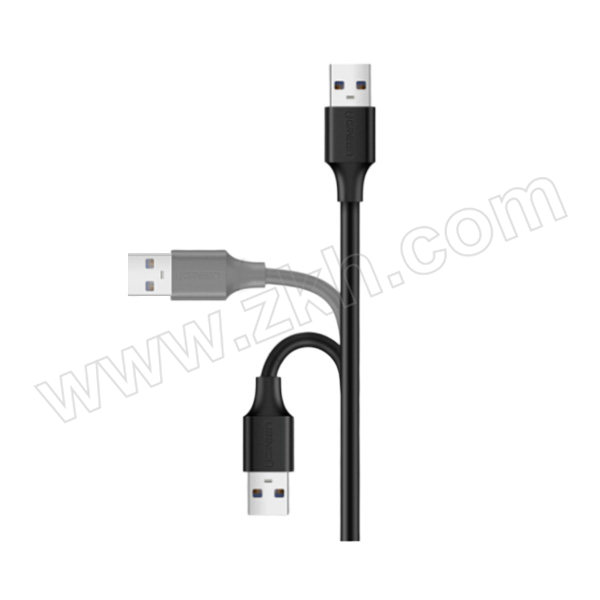 UGREEN/绿联 USB延长线 10317 USB2.0 圆线3m 黑色 1根